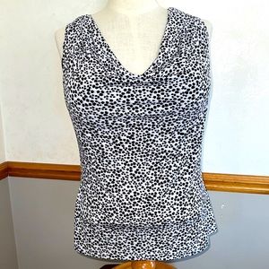 Calvin Klein Sleeveless Cowl Neck Top